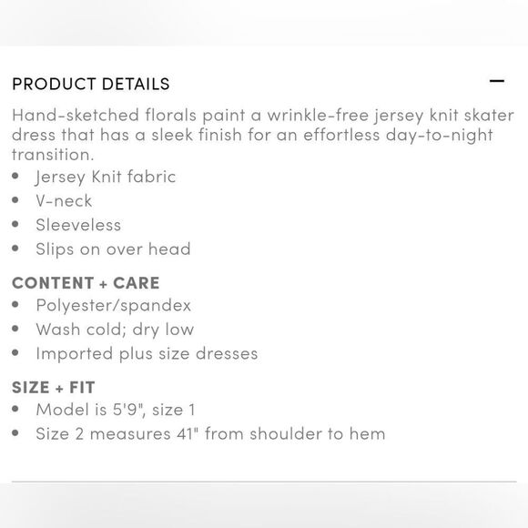 Torrid Black Pink Floral Jersey Knit Sleeveless Mini Skater Dress Plussize 3X - Picture 15 of 16